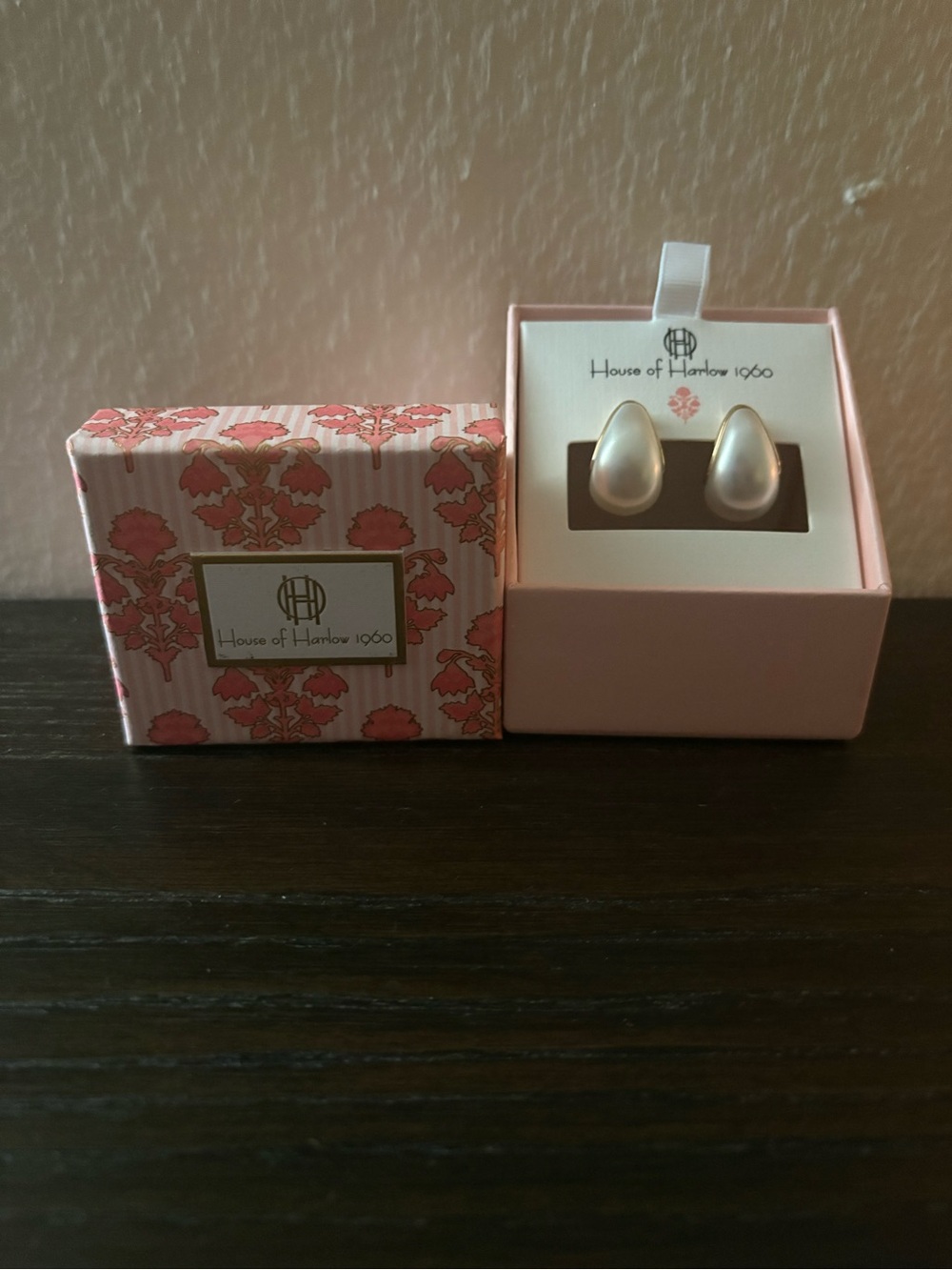 NEW House of Harlow 1960 Pearl Earrings